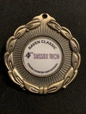 COLLECTORS MEDALLION  RAVEN CLASSIC  CROSS COUNTRY INVITATIONAL SUSSEX TECH