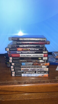 Sony PlayStation 2 Console - Black (SCPH-39001)