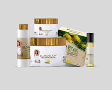 Blondelight Skincare Set  Face Body Cream Oils, Hydrating Formula for Daily Use