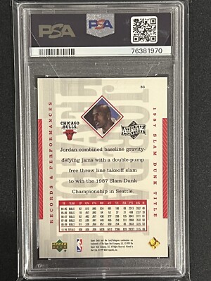 1999 Upper Deck Athlete Of The Century #83 Michael Jordan Bulls