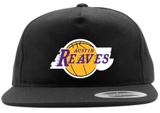 Austin Reaves Los Angeles LA Lakers Logo Snapback Hat
