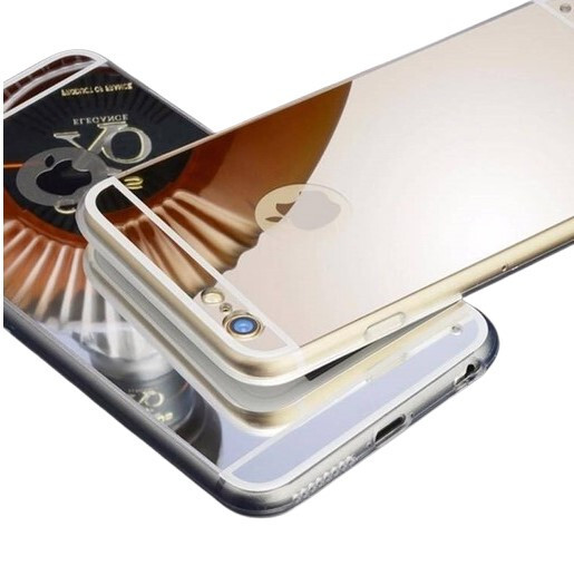 LUXURY ULTRA THIN ELECTROPLATING TPU MIRROR CASE FOR IPHONE 7/