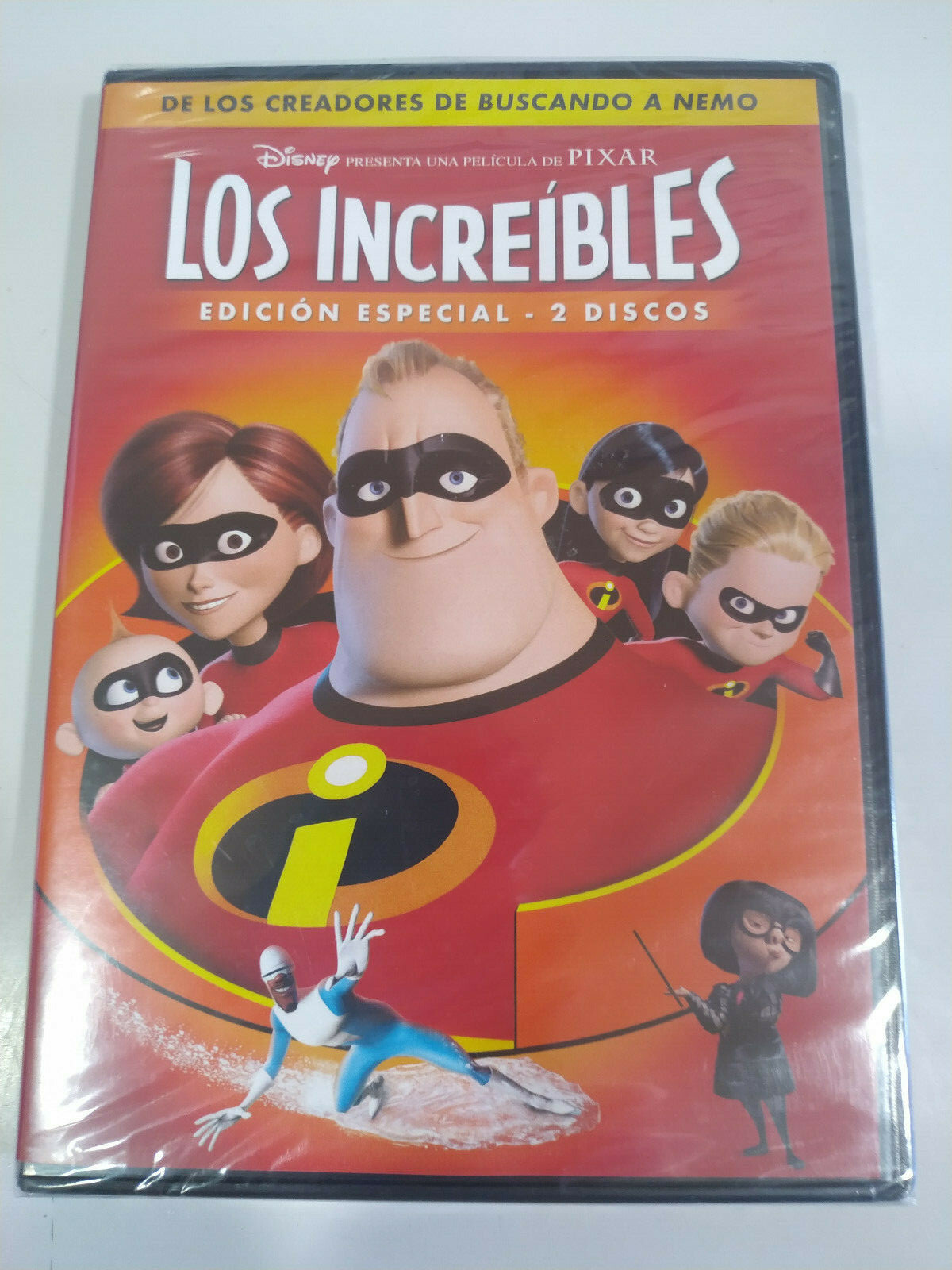 Los Incredibles Edicion Especial Disney Pixar - 2 X DVD Español Ingles Nueva 3T