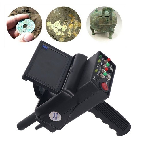 Detector de metales subterráneo escáner localizador buscador de tesoros de oro 100-240 V enchufe de la UE - Imagen 12 de 22
