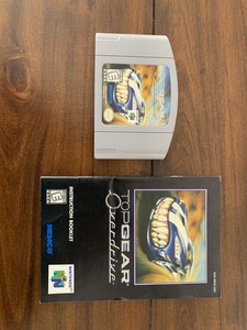 N64 Nintendo 64 Top Gear Overdrive Manual Authentic Tested Ebay