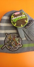 Teenage Mutant Ninja Turtles Nickelodeon NWT Beanie Hat/Gloves One Size New B177