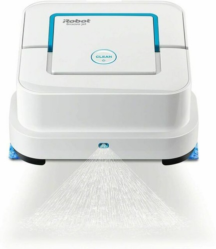 John Pye Auctions - IROBOT BRAAVA 390T FLOOR MOPPING ROBOT- WHITE/BLACK.