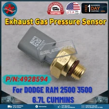 New 4928594 Exhaust Gas Pressure Sensor For DODGE RAM 2500 3500 6.7L CUMMINS