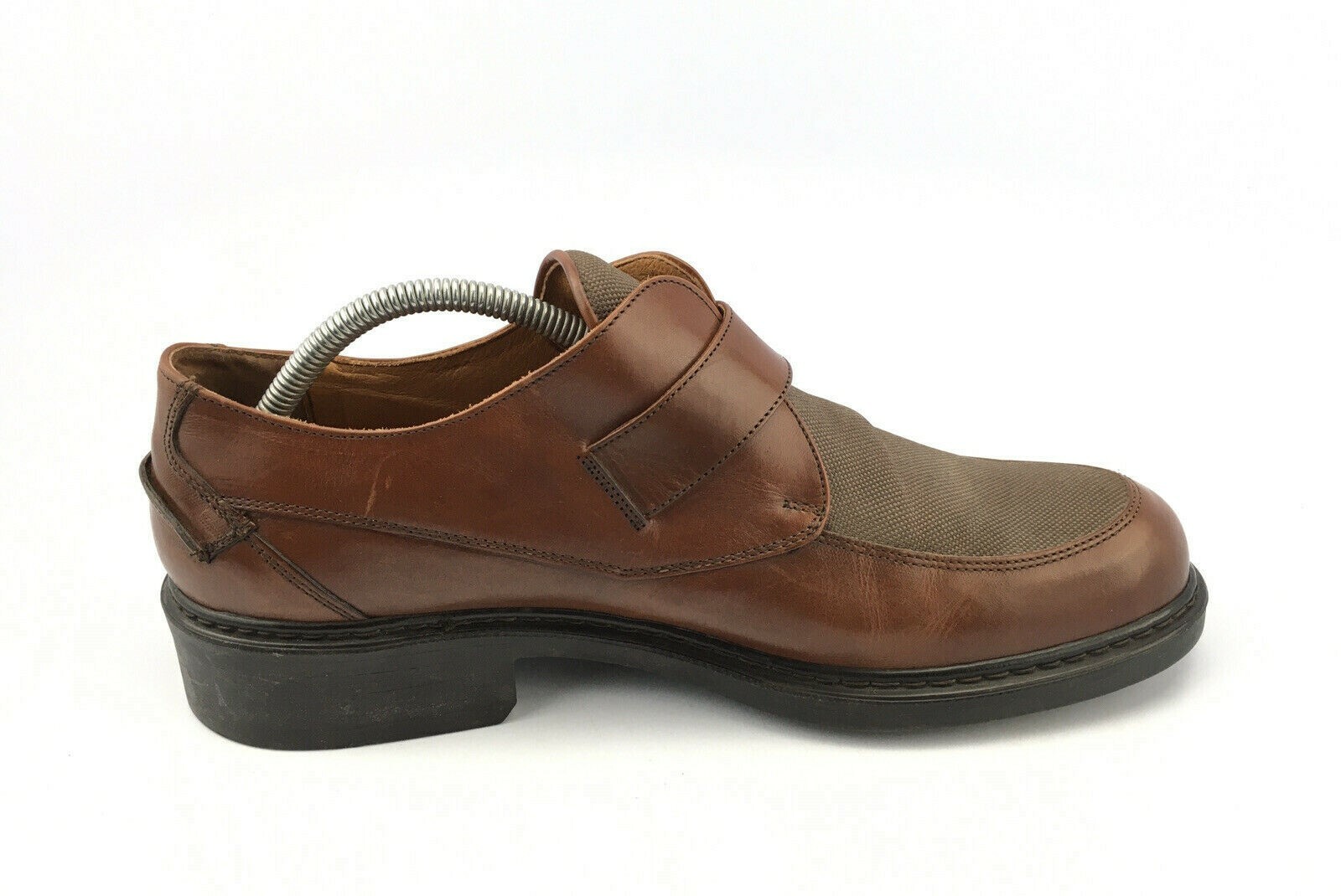 Johnston and Murphy Brown Leather Passport Monk S… - image 2