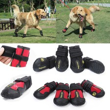 wuxian waterproof dog shoes