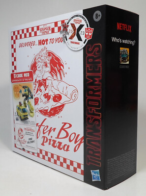 HASBRO 2023 COLLABORATIVE STRANGER THINGS x TRANSFORMERS CODE RED