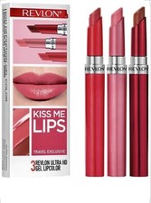 REVLON TRAVEL EXCLUSIVE KISS ME LIPS - 3 FULL...
