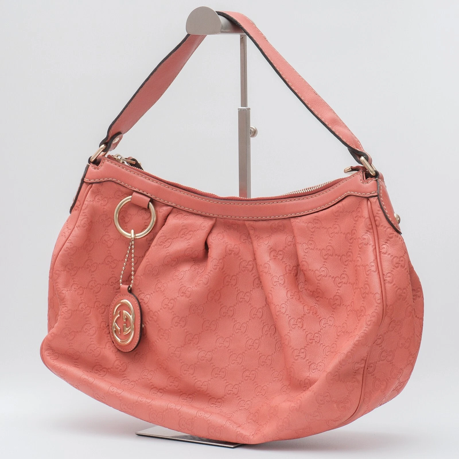 Sac à main GUCCI Sukey fourre tout une épaule cuir Guccissima authentique
