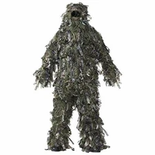 Hot Shot Men's 3-piece 3-D Ghillie Suit, Woodland Camo – Hunting Ghillie Suit