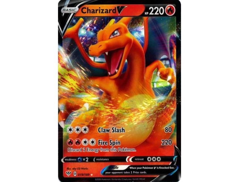 Charizard V Pokémon TCG Cards for sale | eBay