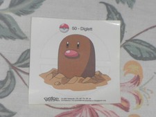 Brand New Pokemon - 79 Stowpoke & 50 Diglett sticker *Free Post