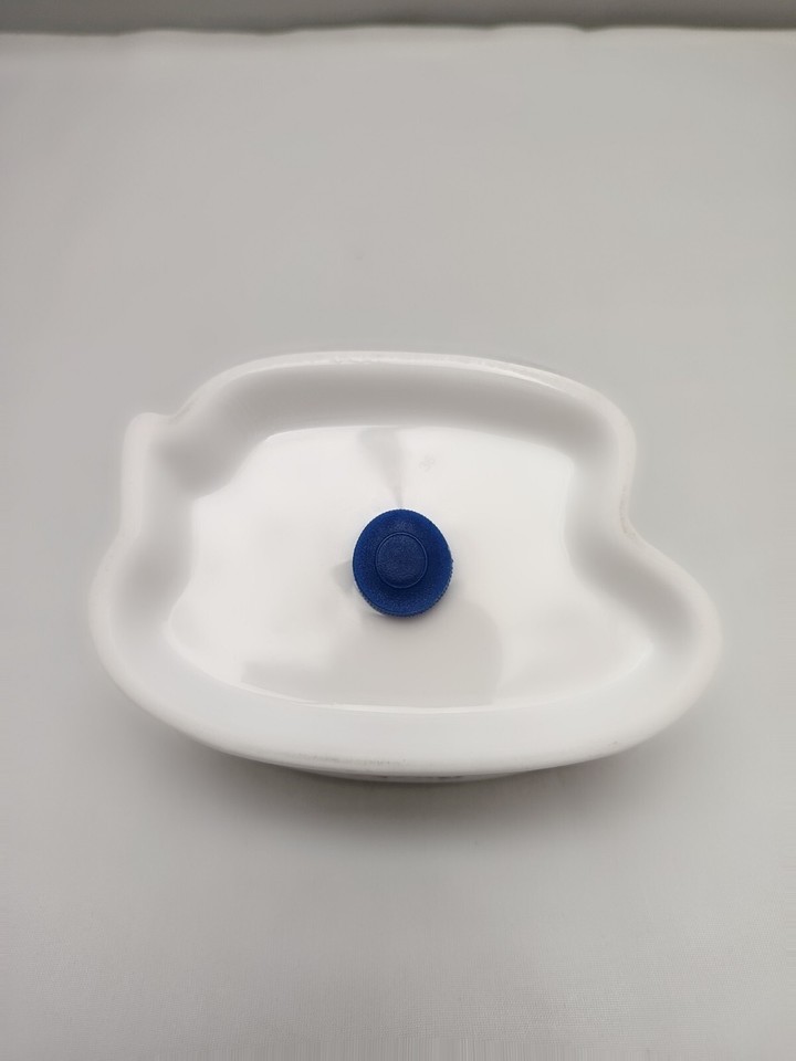 VERY RARE Spode Blue Italian Point of Sale, Collector Sign, Name Stand