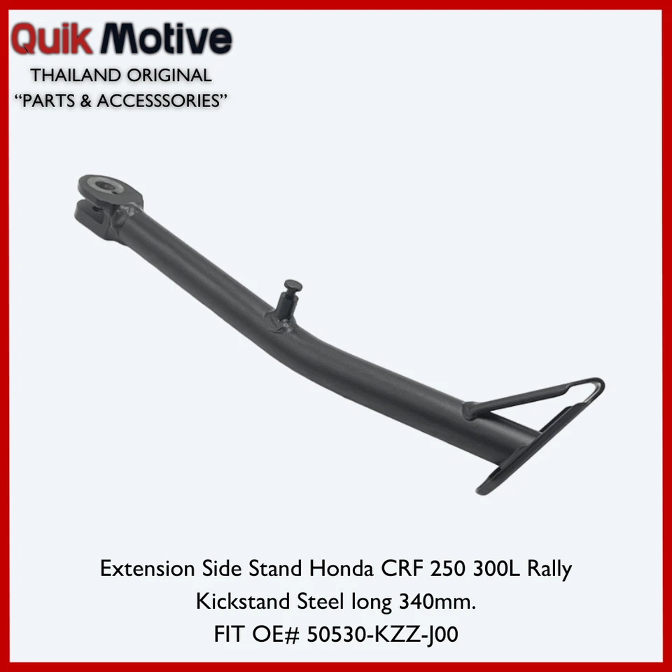 Kickstand Steel long Honda CRF 250 300L Rally |50530-KZZ-J00| - Image 2 of 4