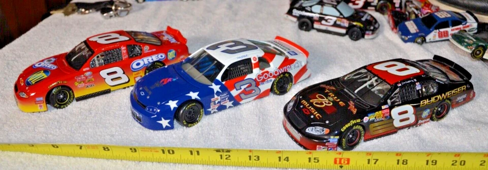 qty 3 Dale Earnhardt Jr #8 Staind Budweiser , Goodwrench, Oreo  1/24 - Image 2 of 3