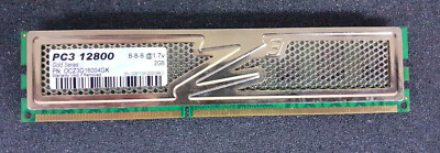 OCZ Gold 2GB, DDR3-1600, CL8-8-8-26 OCZ3G16004GK