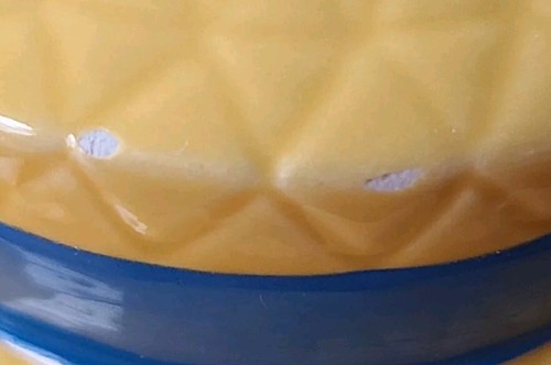 Vtg 1990s Disney Mickey & Co/Enesco Mickey Mouse Sugar Bowl & Spoon Damaged Lid - Picture 15 of 21