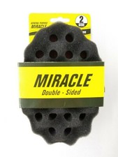Miracle Double-Sided Sponge Brush For Dreads Afro Twist Coil Curl Wave E