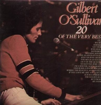 Gilbert OSullivan 20 Of The Very Best Pickwick Vinyl LP