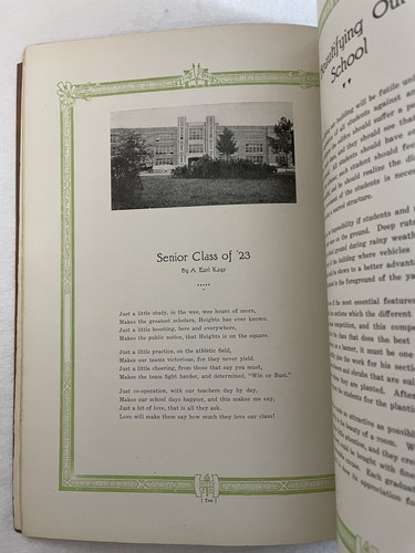 1923 Houston Heights Senior High School Texas Pennant Yearbook Annual SUPER RARE - Picture 8 of 16