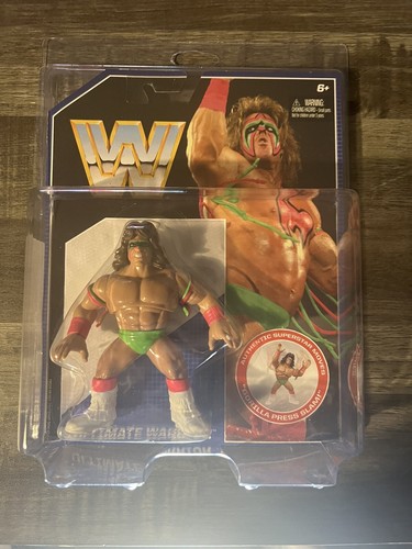 The Ultimate Warrior WWE Retro Action Figure Matte...