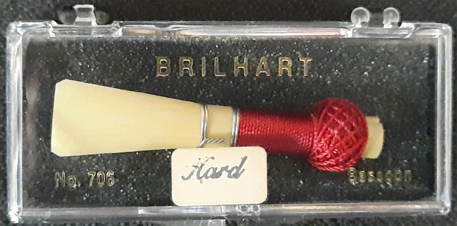 Brilhart Fibercane Bassoon Reed (strength hard) eBay