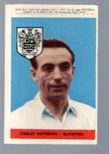 Stanley Matthews 1958-59 A&BC Footballers #61 (Planet)