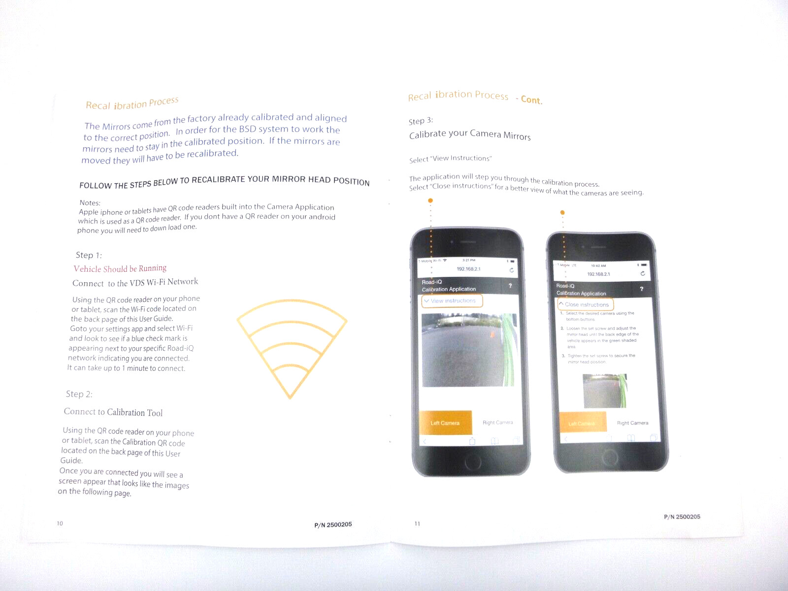 Velvac Road-IQ Blind Spot Protection System Tiffin Motor Home Phaeton 5123729