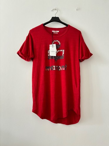 Isabel Marant Etoile Linen T-Shirt New With Tags Size M Womens - Picture 2 of 9