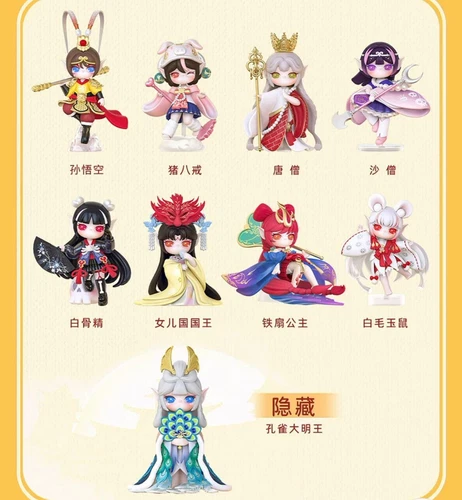 Rolife SURI Journey to the West Serie Blind Box ein Set (8 Stück) Figuren Spielzeug HEISS - Bild 4 von 6