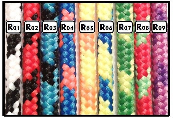 Pulsera CUERDA NÁUTICA MUCHOS COLORES A medida Por comprar tres una de regalo.