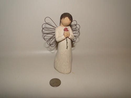 Statuina Salice Albero "Angelo Amante" Demdeco 2002 Susan Lordi Vintage - Foto 1 di 6