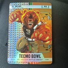 Bo Jax Battle Arena Tecmo Bowl - Endzone FIRE A-Bear - Bobby Hebert