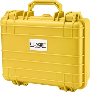 Barska HD-200 Yellow Hard Case Edge-to-edge crushproof Egg crate Form, BH12670