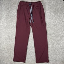 Figs Men  s Medium Burgundy Red Pisco Basic Scrub Pants