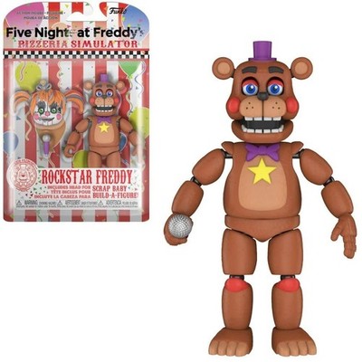 Five Nights at Freddy's Pizza Simulator ROCKSTAR FREDDY 5-inch Action Figure
