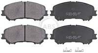 A.B.S. Bremsbelagsatz Scheibenbremse 35045 FüR Renault Nissan Trail Qashqai 2 3