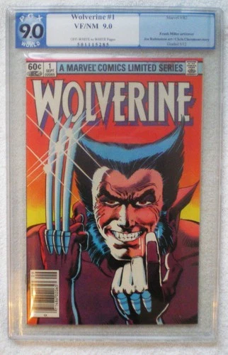Wolverine #1 (1982) 9.0 grade, classic key book!
