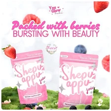 You Glow Babe SHAPE UP SHEPU APPU Juice Powder Mix, 10 Sachets x 15g Each