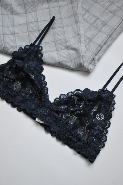 Women Samsoe Samsoe Bra Navy 80C