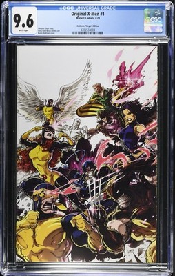 Original X-men #1   Kaare Andrews Virgin Variant Cover   CGC 9.6 2024 Marvel