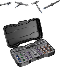 24 in 1 Magnetic Ratchet Screwdriver Set &ndash; Multi Bit Precision Repair Tool Kit