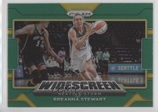 2022 Panini Prizm WNBA Widescreen Green Prizm Breanna Stewart #11 05k6