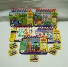 5 Leapfrog My First LeapPad Game Cartridges Book Lot Dr Seuss Bob Builder