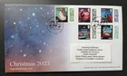 GB 2023 FDC Christmas With Tallents Pmk