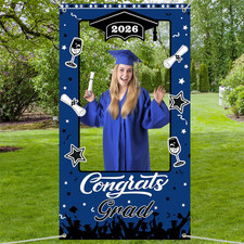 Graduation Decorations Class of 2026 Graduation Party Photo Booth Prop Congrats
